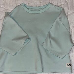 Thick Lee Light Green Short Sleeve Tee